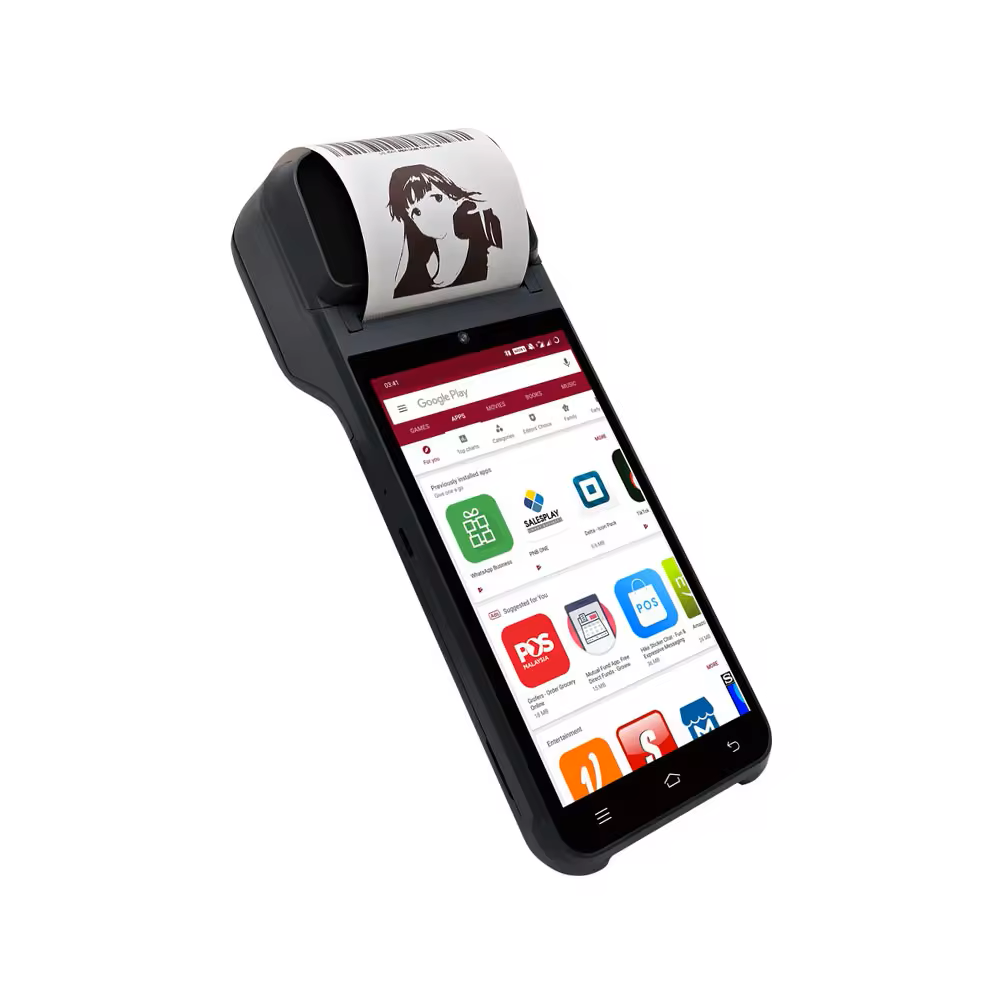 Z92 Android Smart POS Handheld Terminal with NFC Reader
