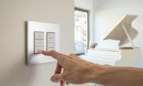 Control4 Lighting Solution keypad
